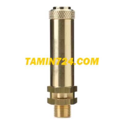 سوپاپ اطمینان شیر اطمینان کمپرسور هوا 21 بار رزوه 1/4 اینچ